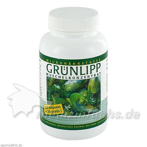 Grünlippmuschelkonz 500mg, 120 ST