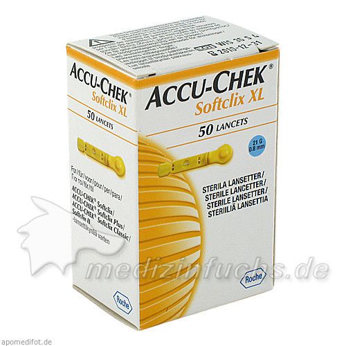 Accu-Chek Softclix Lancet XL, 50 ST