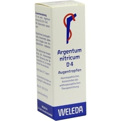 ARGENTUM NITR D 4, 10 ML