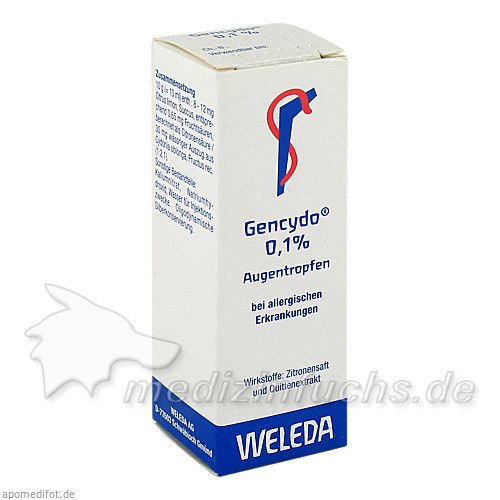 GENCYDO 0.1%, 10 ML