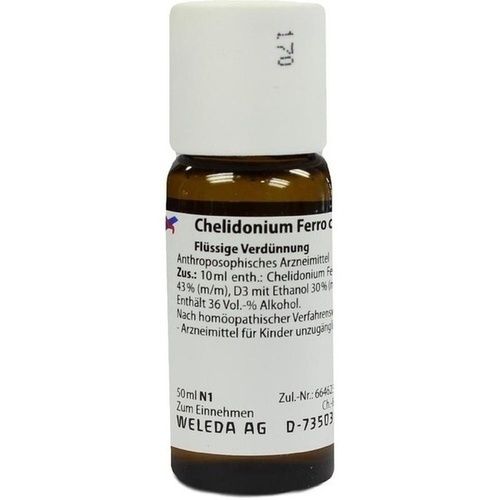 CHELIDONIUM FERR CULT D 3, 50 ML