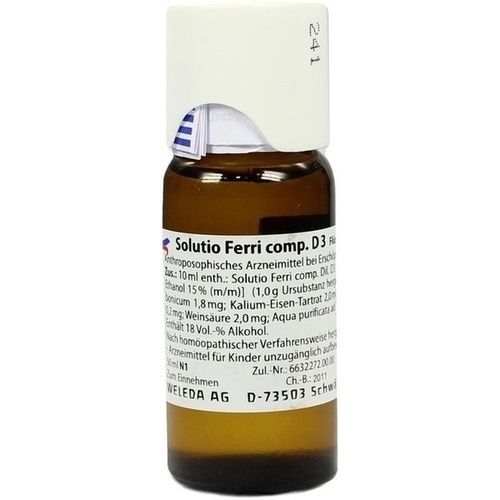 SOLUTIO FERRI COMP D 3, 50 ML