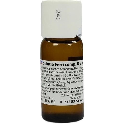 SOLUTIO FERRI COMP D 6, 50 ML