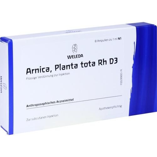 ARNICA PLANTA TOTA RH D 3, 8X1 ML