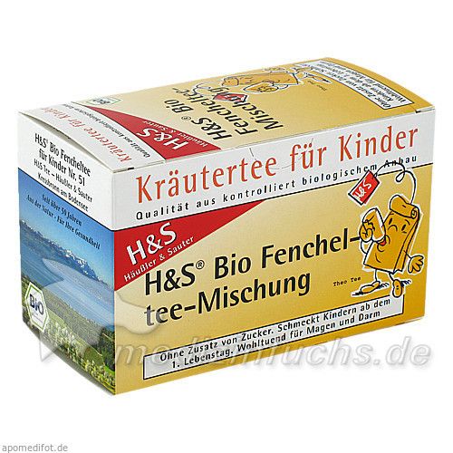 H&S Bio Fencheltee Mischung, 20 ST