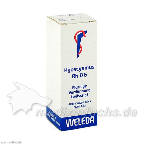 HYOSCYAMUS RH D 6 PL TOT, 20 ML