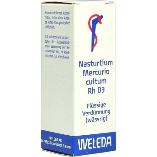 NASTURTIUM MERC CUL RH D 3, 20 ML