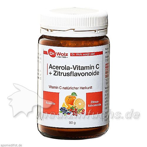 VITAMIN C+Bioflavonoide Dr.Wolz Pulver, 90 G