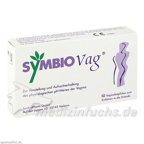 SymbioVag Vaginalzäpfchen, 10 ST