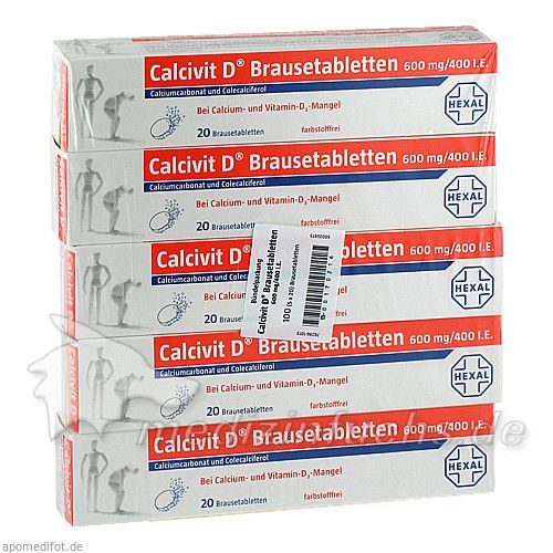 Calcivit D, 100 ST