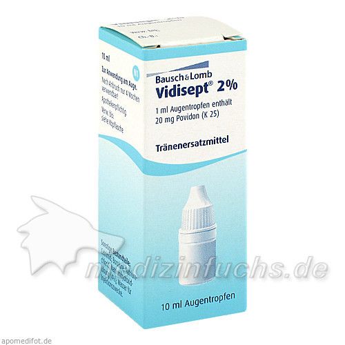 VIDISEPT 2% Augentropfen, 10 ML