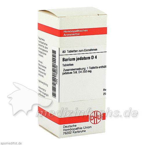 BARIUM JODAT D 4, 80 ST