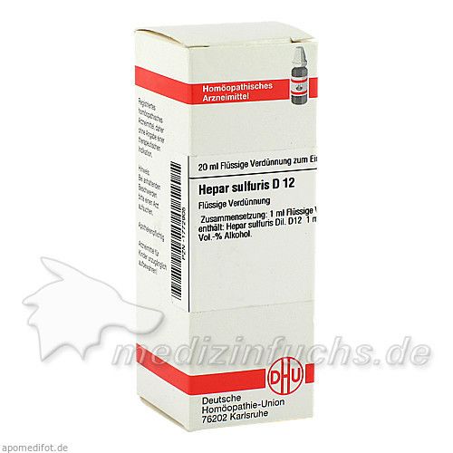 HEPAR SULF D12, 20 ML