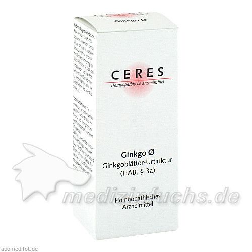 CERES Ginkgo Urt., 20 ML