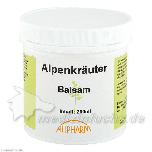 Alpenkraeuter Balsam, 200 ML