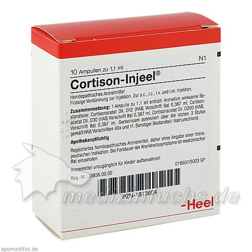 CORTISON INJ HOM ALL, 10 ST