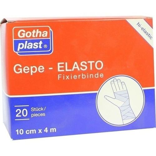 Gothaplast-Elasto 4mx10cm Fixierbinde, 20 ST