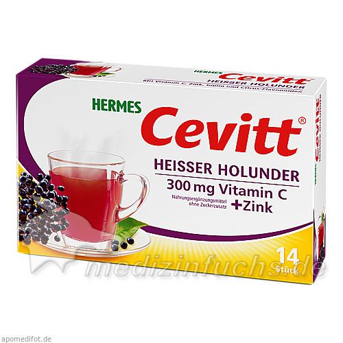 HERMES Cevitt heißer Holunder, 14 ST