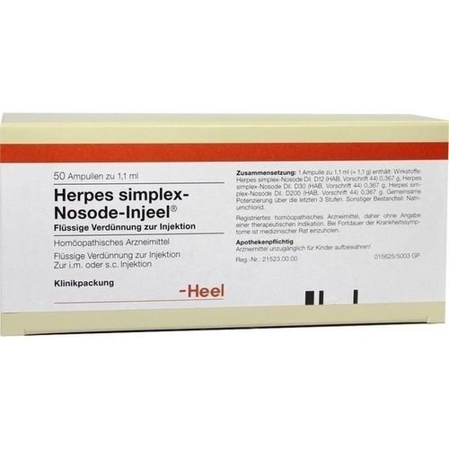 HERPES SIMPL NOS INJ, 50 ST