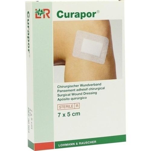 Curapor Wundverband steril 7x5cm, 5 ST