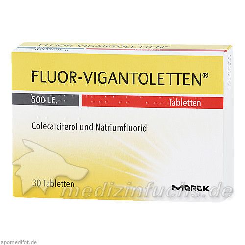 FLUOR VIGANTOLETTEN 500 i.E., 30 ST