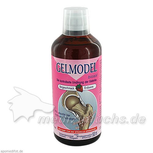 GELMODEL BIOSOL Erdbeere, 500 ML