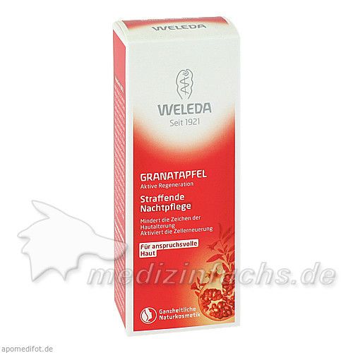 WELEDA Granatapfel straffende Nachtpflege, 30 ML