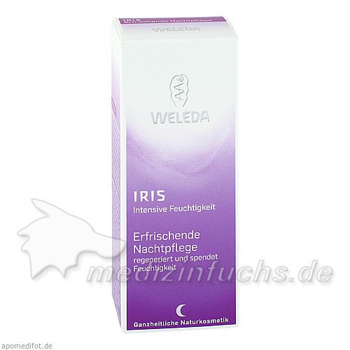 WELEDA Iris erfrischende Nachtpflege, 30 ML