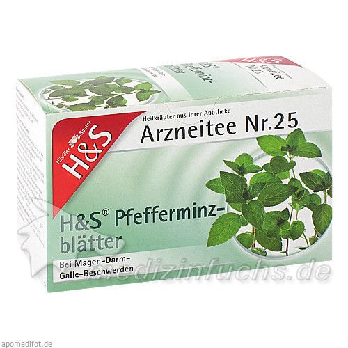 H&S PFEFFERMINZTEE, 20 ST