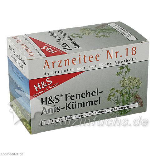 H&S Fenchel-Anis-Kümmel, 20 ST