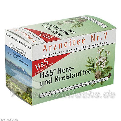 H&S HERZ KREISLAUF TEE, 20 ST