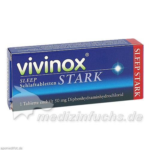 VIVINOX Sleep Schlaftabletten stark, 20 ST