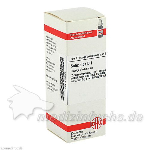 SALIX ALBA D 1, 20 ML