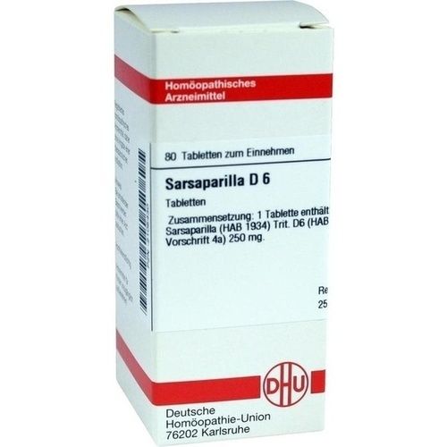 SARSAPARILLA D 6, 80 ST