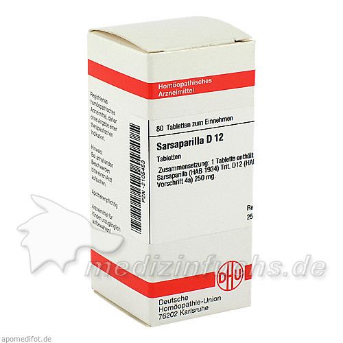 SARSAPARILLA D12, 80 ST