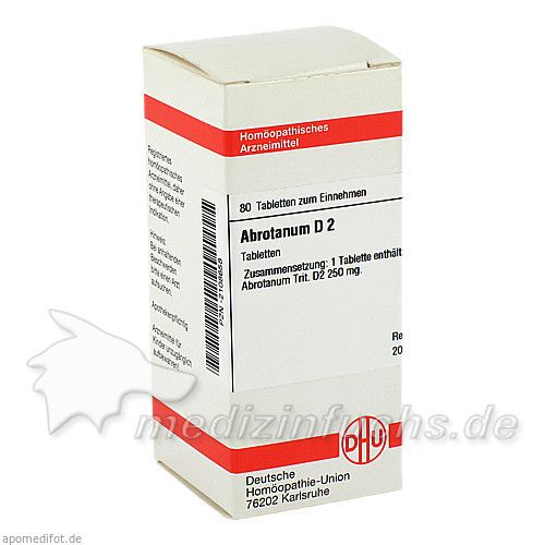 ABROTANUM D 2, 80 ST