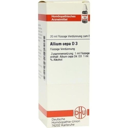 ALLIUM CEPA D 3, 20 ML