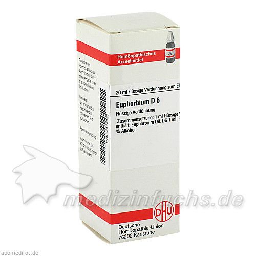 EUPHORBIUM D 6, 20 ML