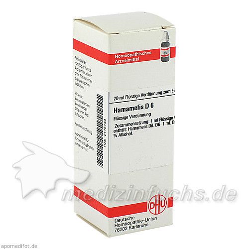 HAMAMELIS D 6, 20 ML