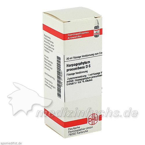 HARPAGOPHYTUM PROC D 6, 20 ML