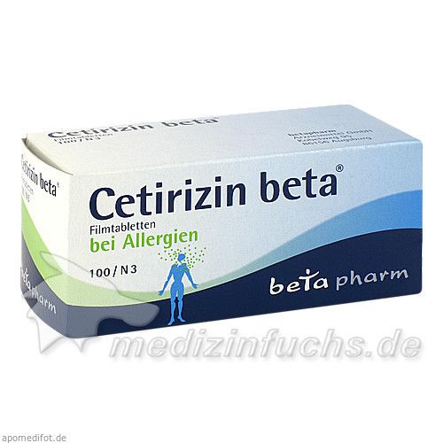 Cetirizin beta, 100 ST