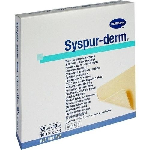 SYSPUR DERM 7.5X10CM, 10 ST