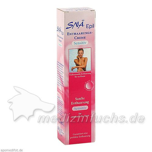 Enthaarungs Creme Sensitive Snae Epil, 75 ML