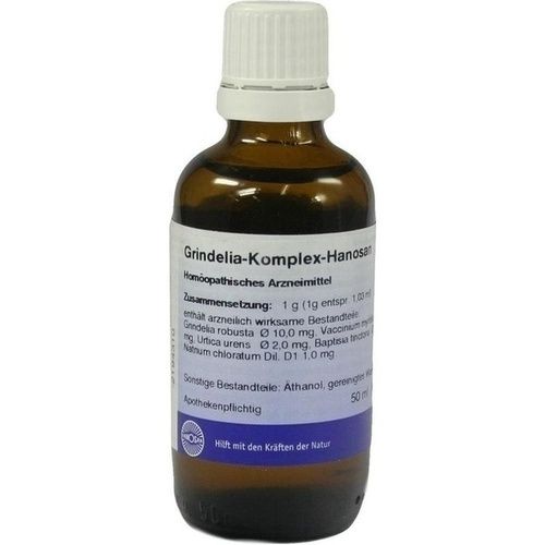 GRINDELIA KOMPL HANOSAN, 50 ML