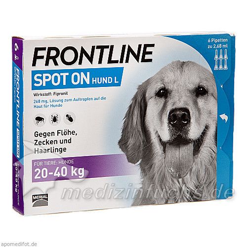 FRONTLINE Spot on H 40 L, 6 ST