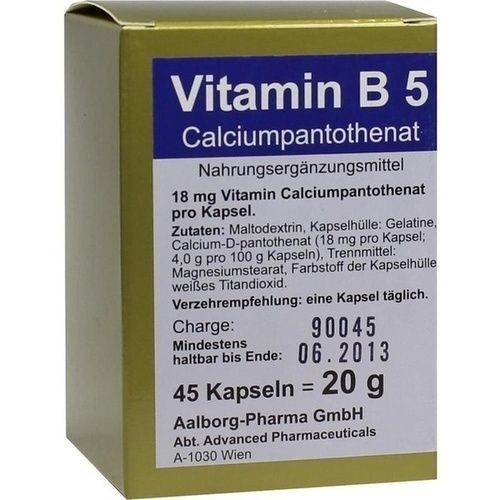 Vitamin B5 Kapseln, 45 ST