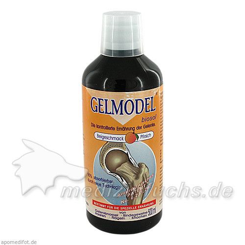 GELMODEL BIOSOL PFIRSICH, 500 ML