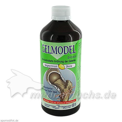 GELMODEL BIOSOL ZITRONE, 500 ML