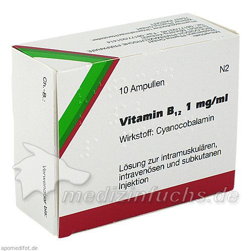 VITAMIN B12 Wiedemann Ampullen, 10 ST