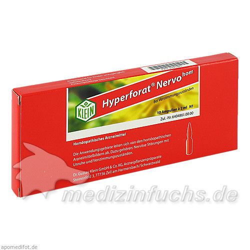 Hyperforat Nervohom, 10X2 ML